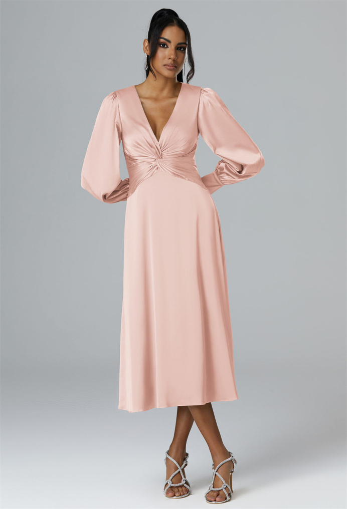 AW Sibylla Pearl Pink  Dresses